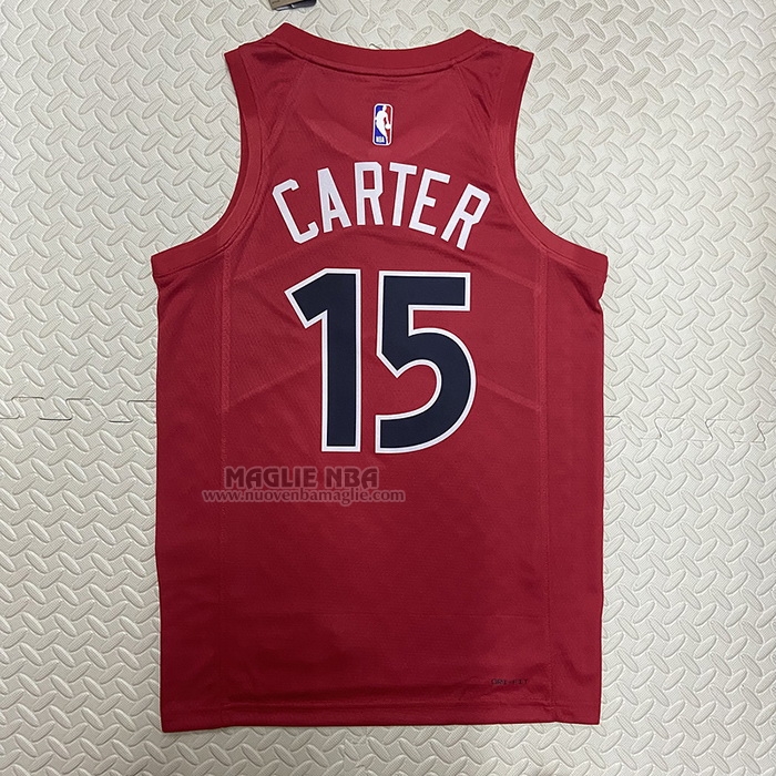 Maglia
 Vince Carter NO 15 Toronto Raptors Icon 2022-23 Rosso
